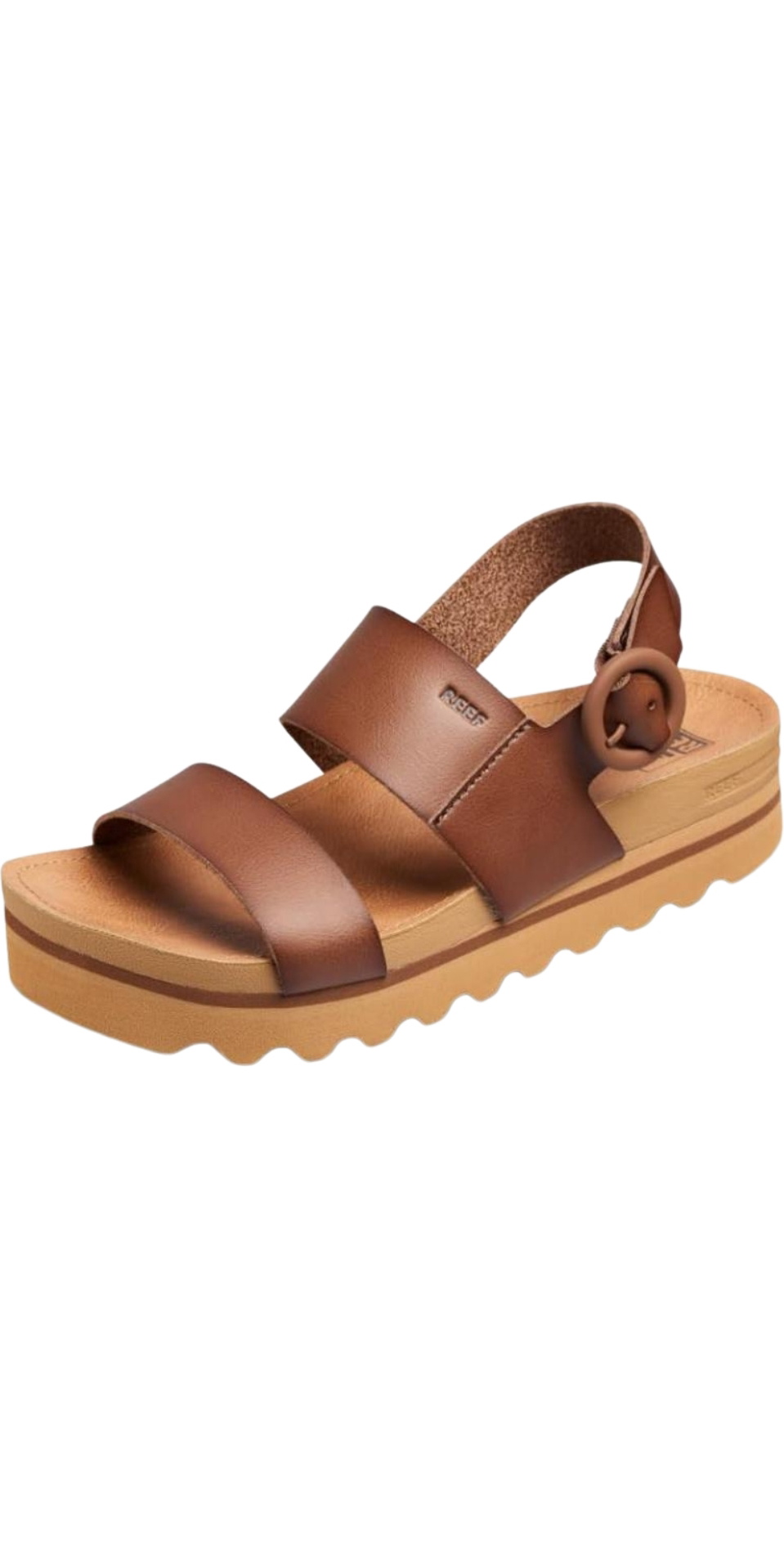 REEF◆ VISTA HI BUCKLE - BLACK/TAN Women's Reef Vista Hi Buckle Black/Tan Synthetic – Footwear etc.